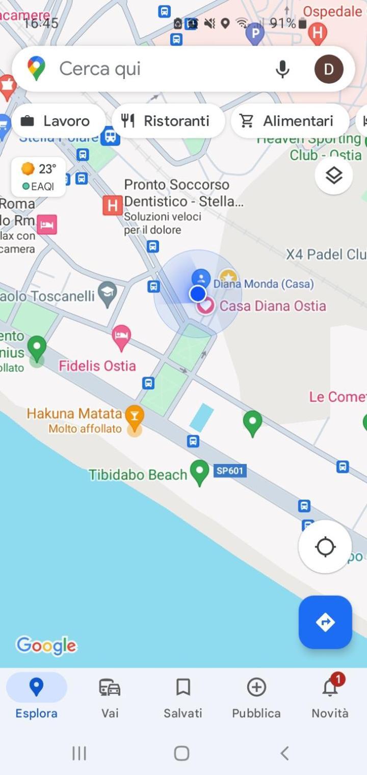 Casa Diana Ostia Apartment Ngoại thất bức ảnh